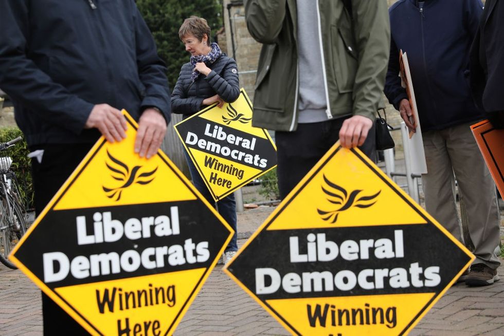 Lib Dem sign