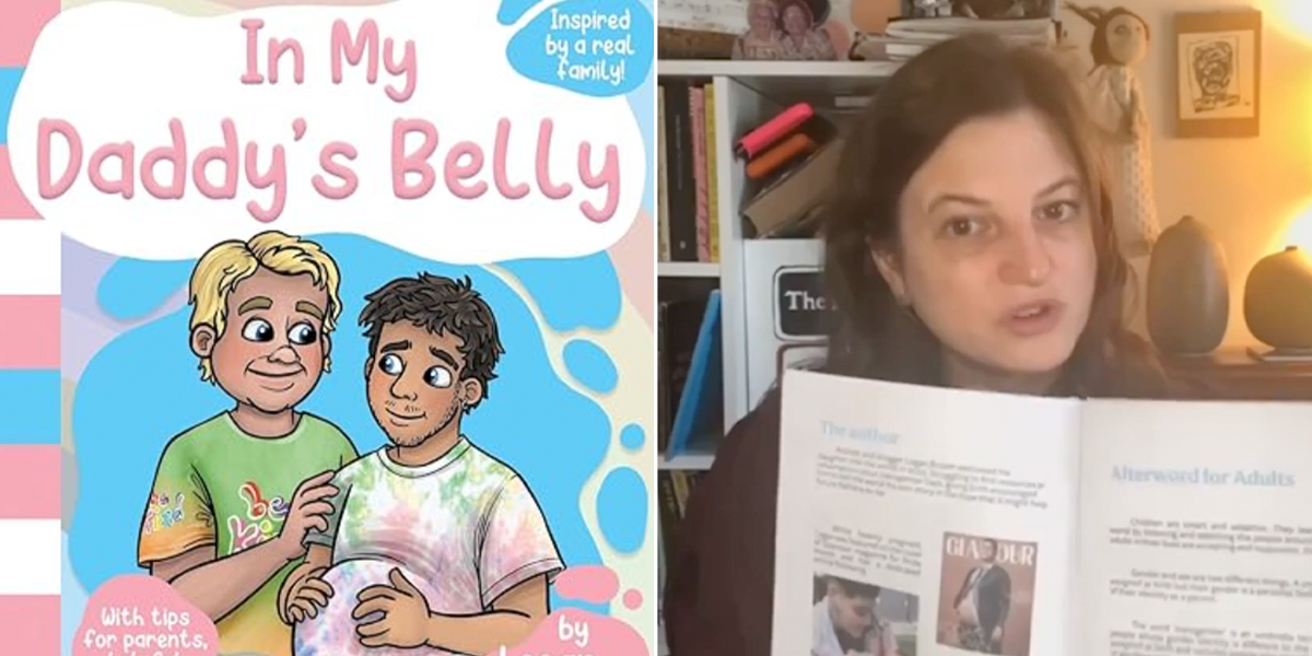 NextImg:‘Lies!’ Fury over trans book that teaches children MEN can get pregnant - 'it's indoctrination!'