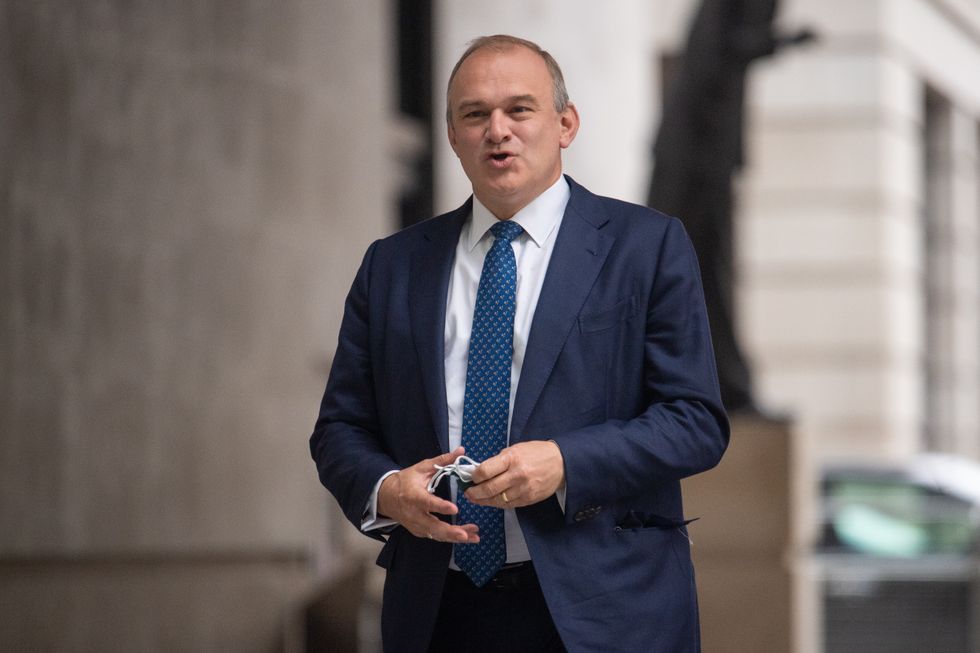 Liberal Democrat leader Sir Ed Davey intends to oppose the scheme.