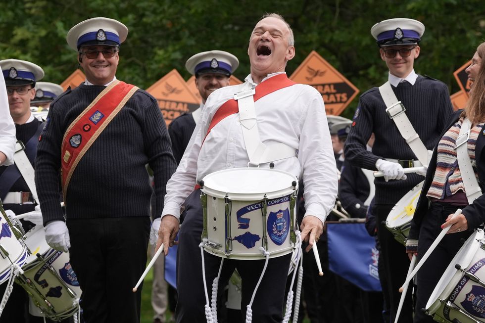 Liberal Democrat leader Sir Ed Davey welcomed attendees to Bournemouth