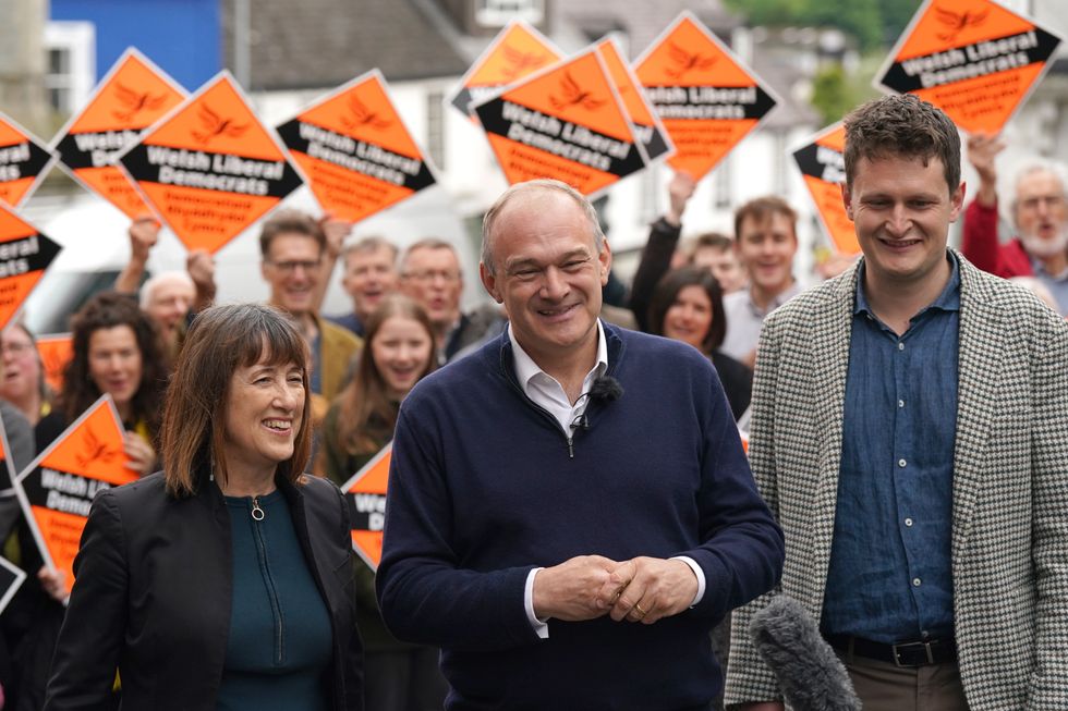 Liberal Democrat Leader Sir Ed Davey,