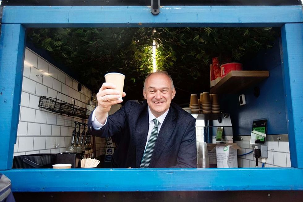 Liberal Democrat leader Sir Ed Davey