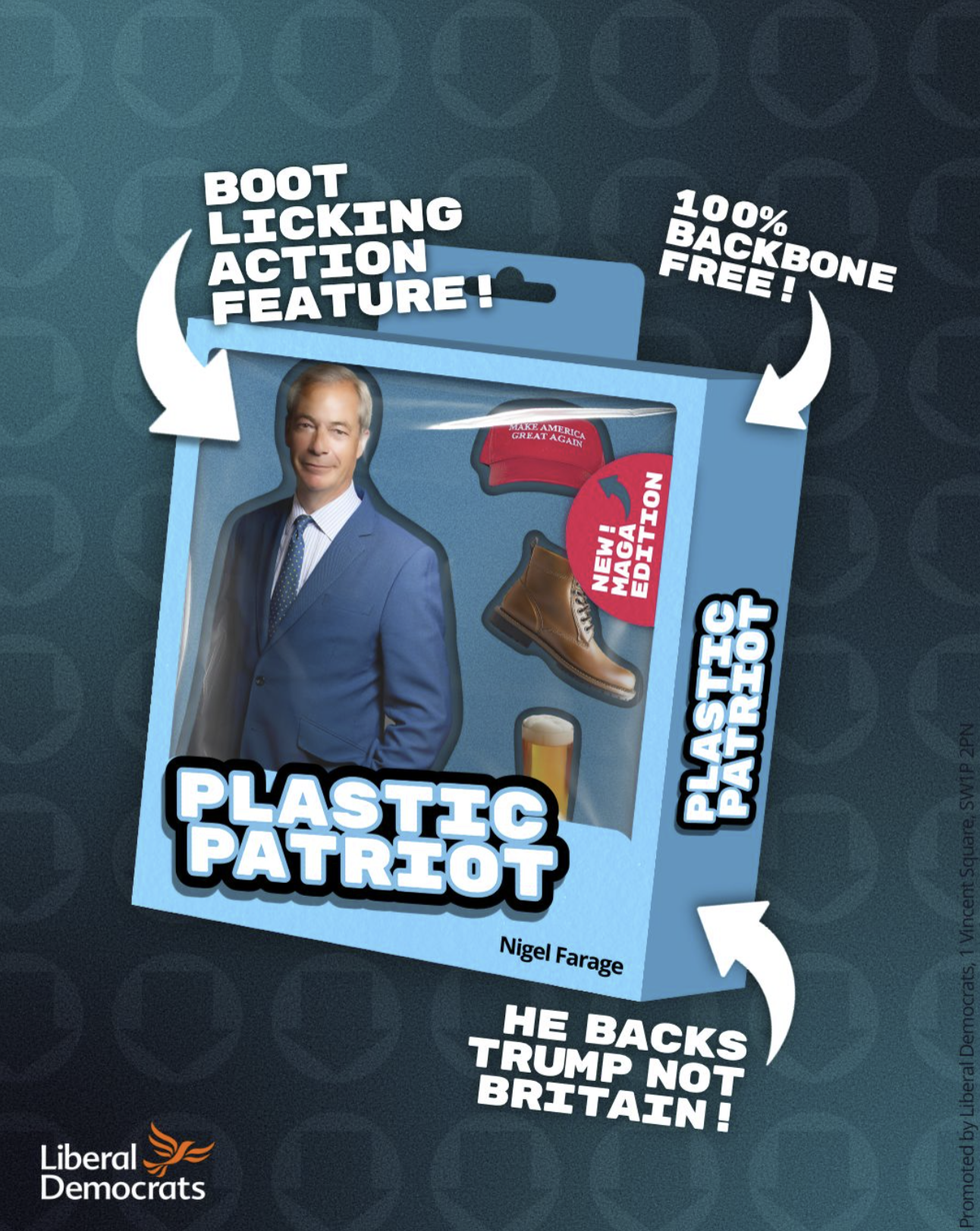 Liberal Democrats attack ad