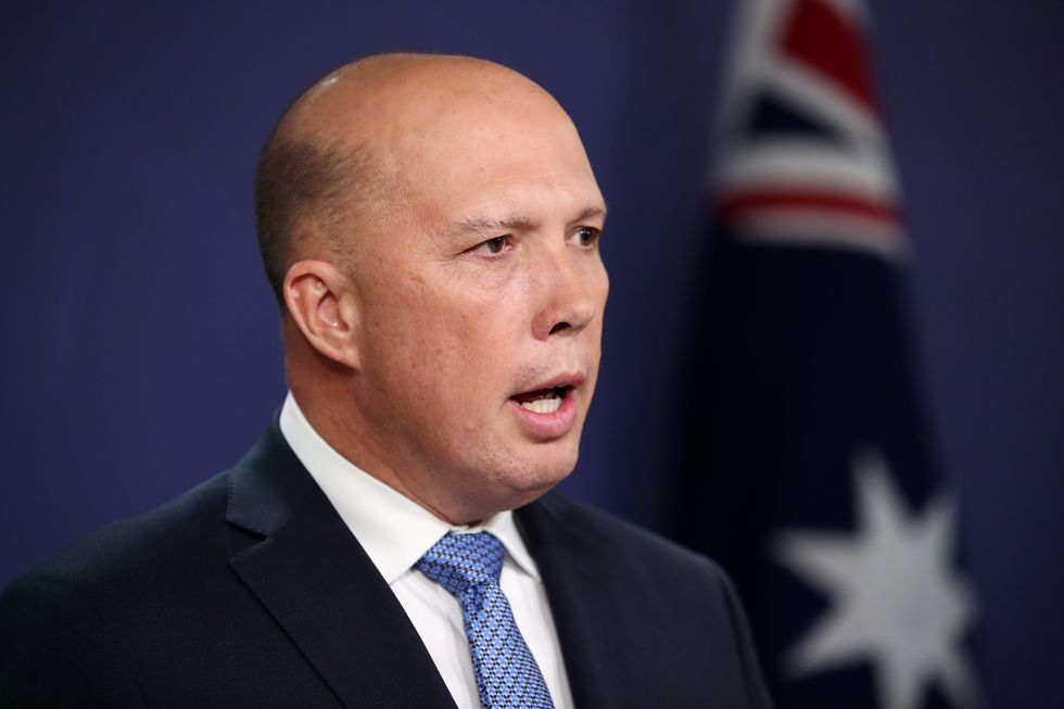 Liberal leader Peter Dutton addressed questions about his coalition colleague