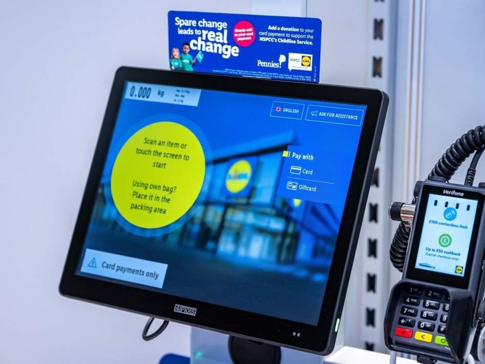 Lidl checkout
