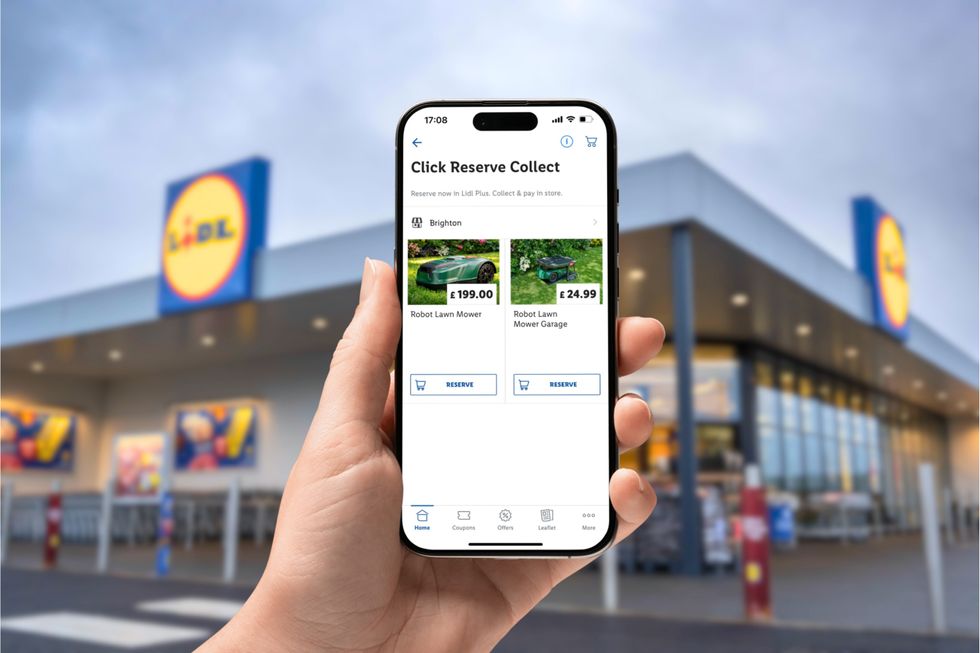 Lidl click and collect app