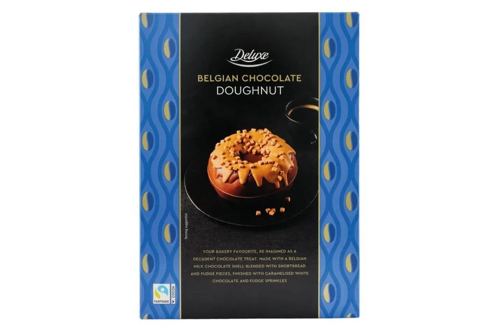 Lidl Deluxe Belgian Chocolate Doughnut