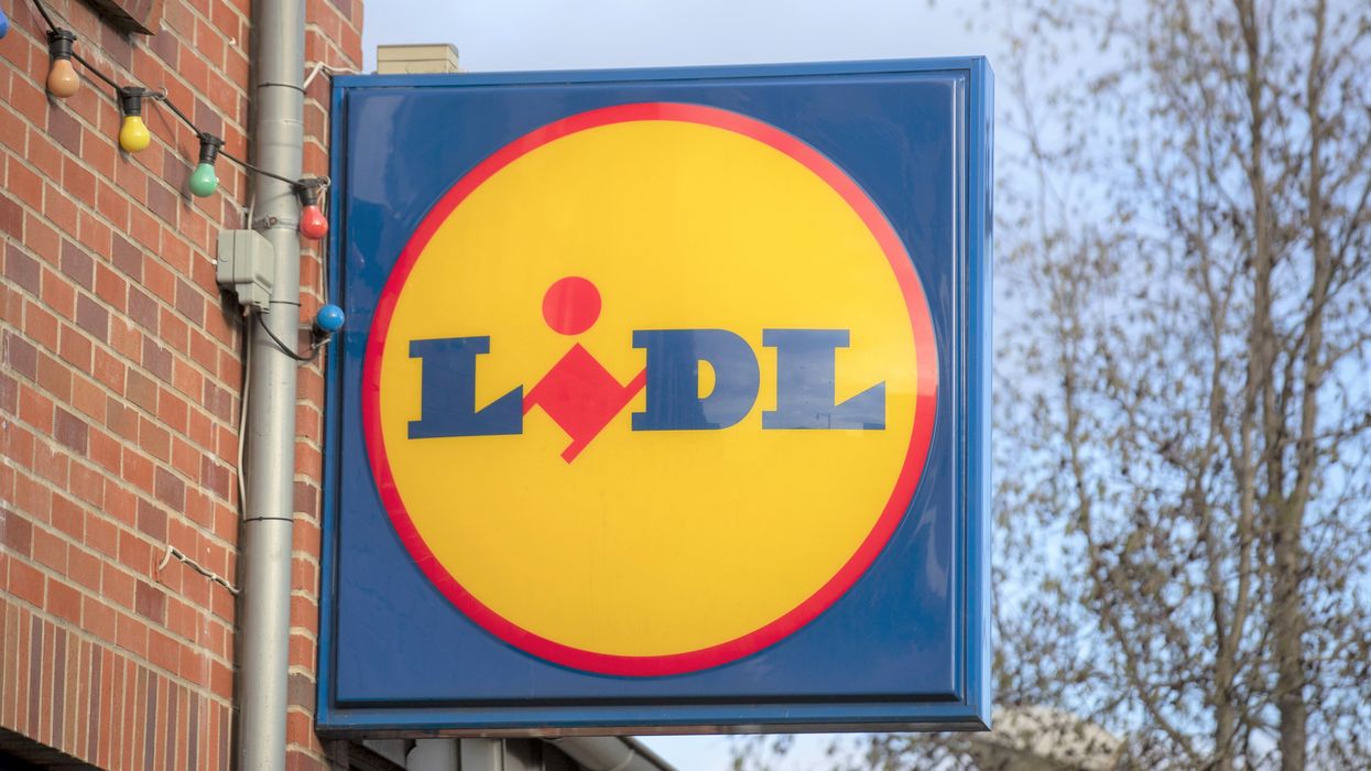 Lidl store sign