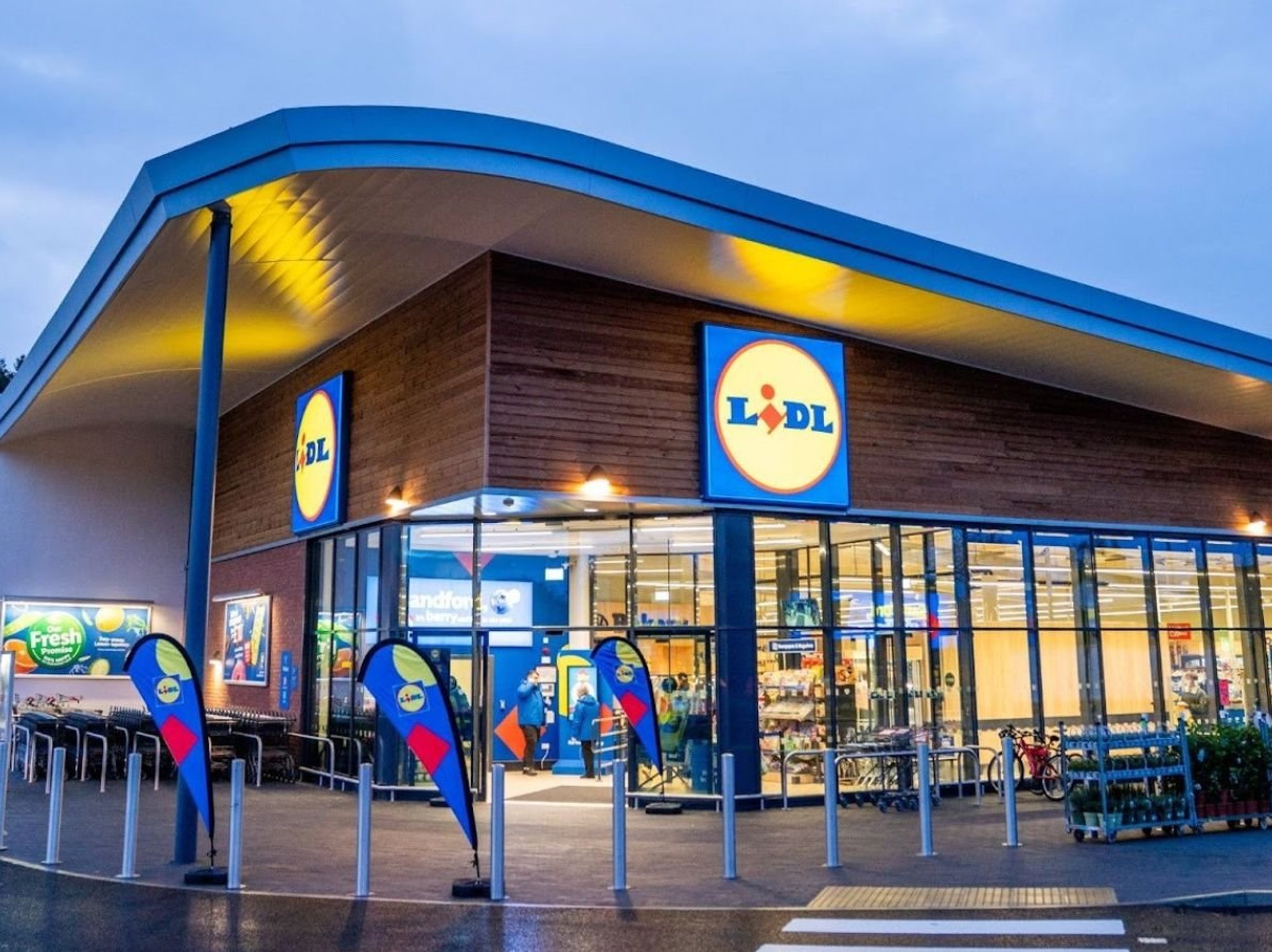 Lidl supermarket store
