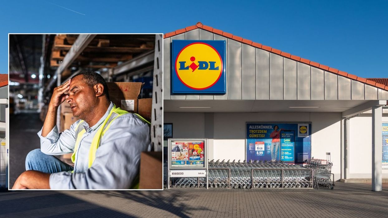 Lidl worker