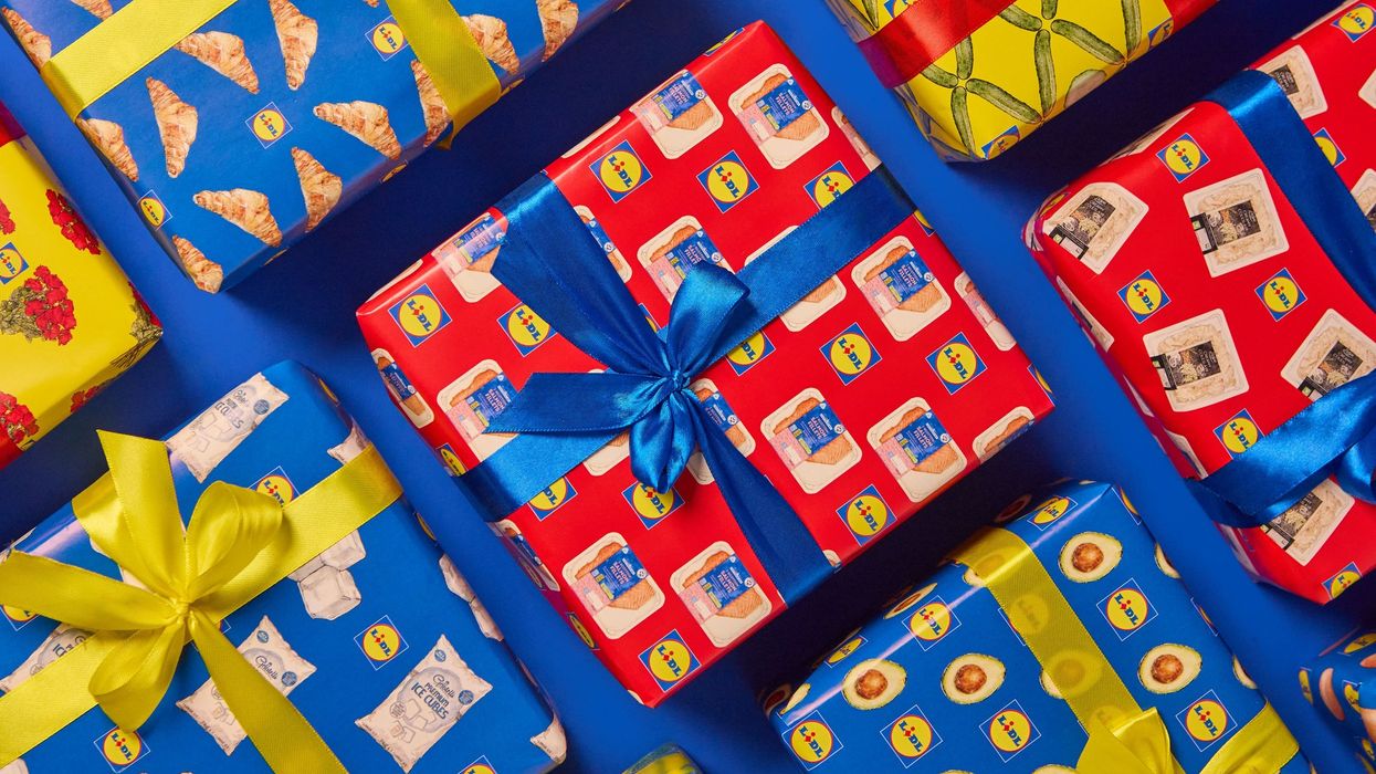 'Lidl Wrapped' wrapping paper