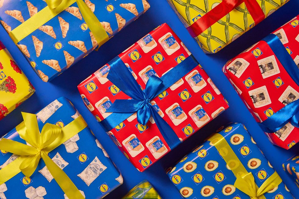 'Lidl Wrapped' wrapping paper