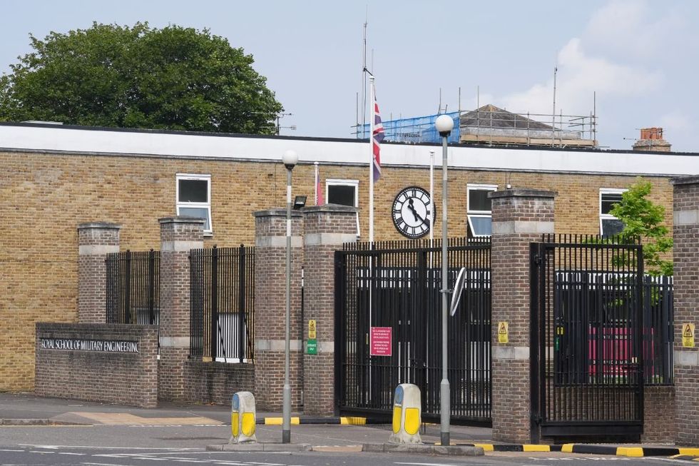 Lieutenant Colonel Mark Teeton was stabbed in Sally Port Gardens near Brompton Barracks on July 23, 2024