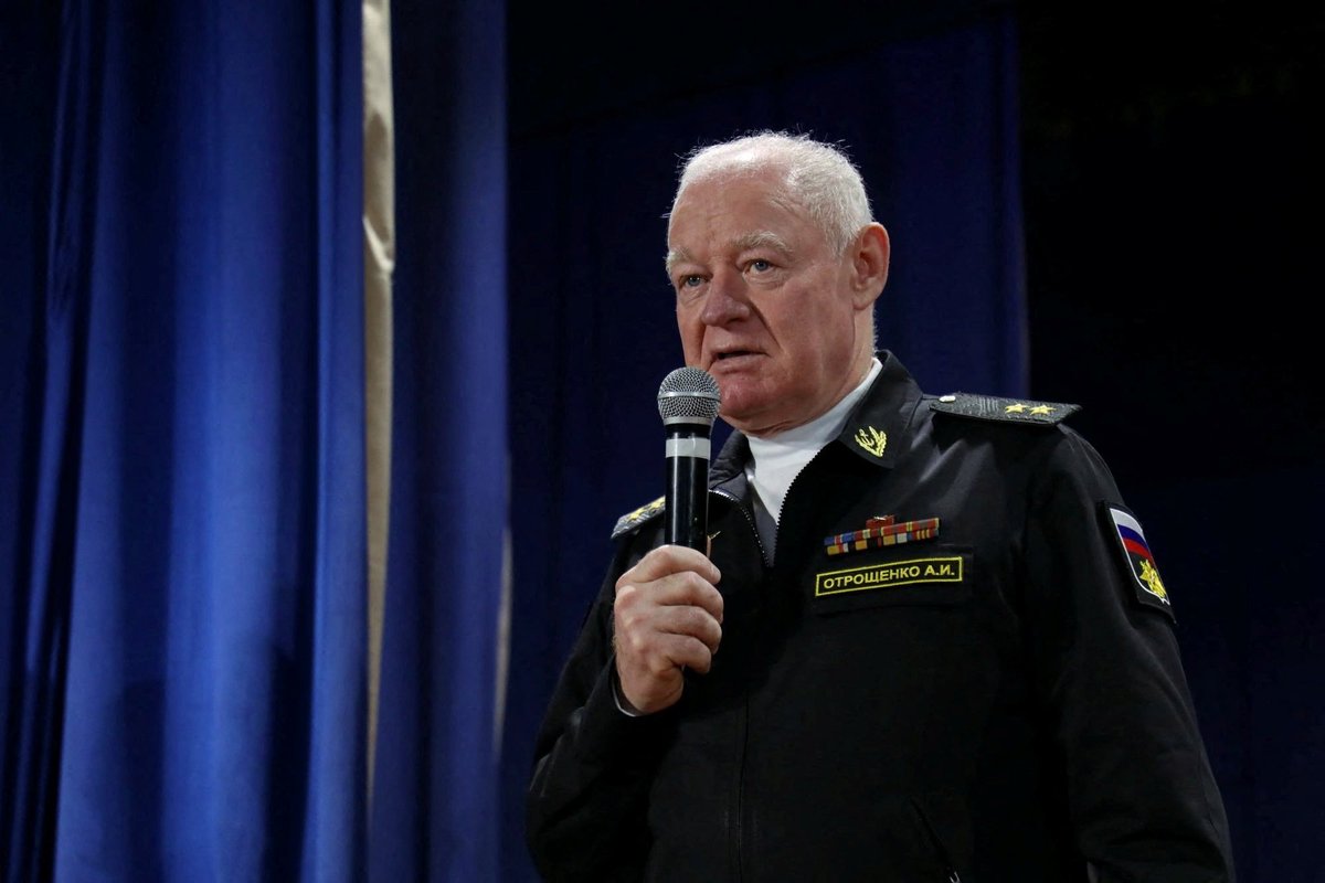 Lieutenant General Alexander Otroshchenko, commander of the 45th Army of the Russian Northern Fleet's Air Force and Air Defence,