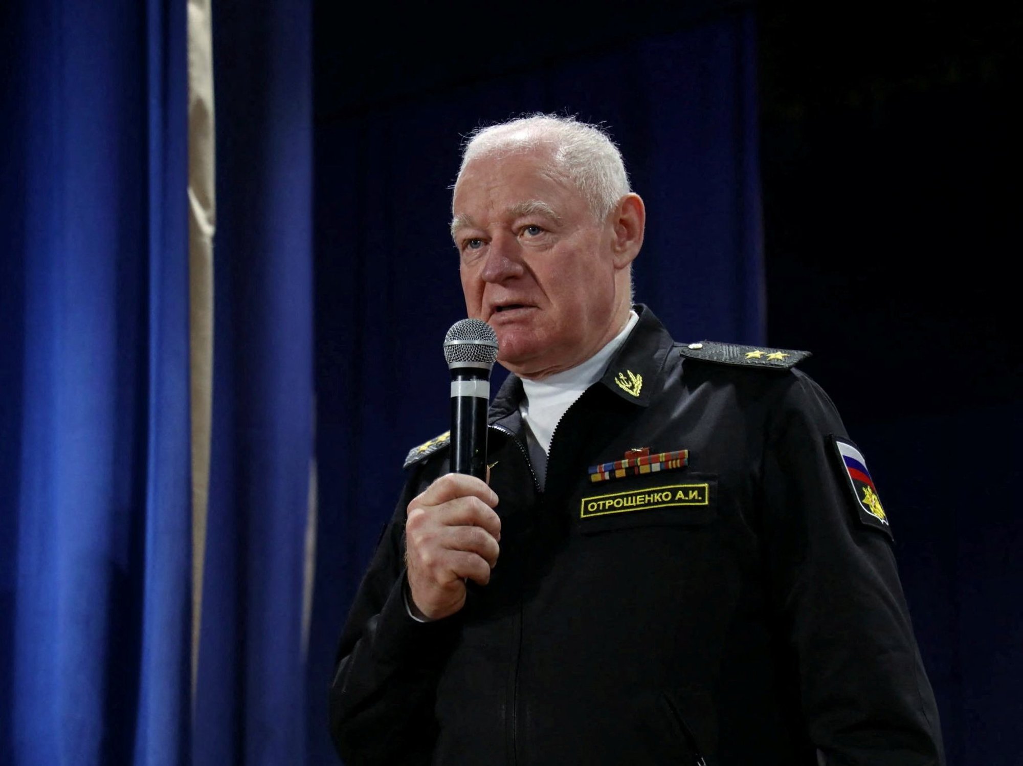 Lieutenant General Alexander Otroshchenko, commander of the 45th Army of the Russian Northern Fleet's Air Force and Air Defence,