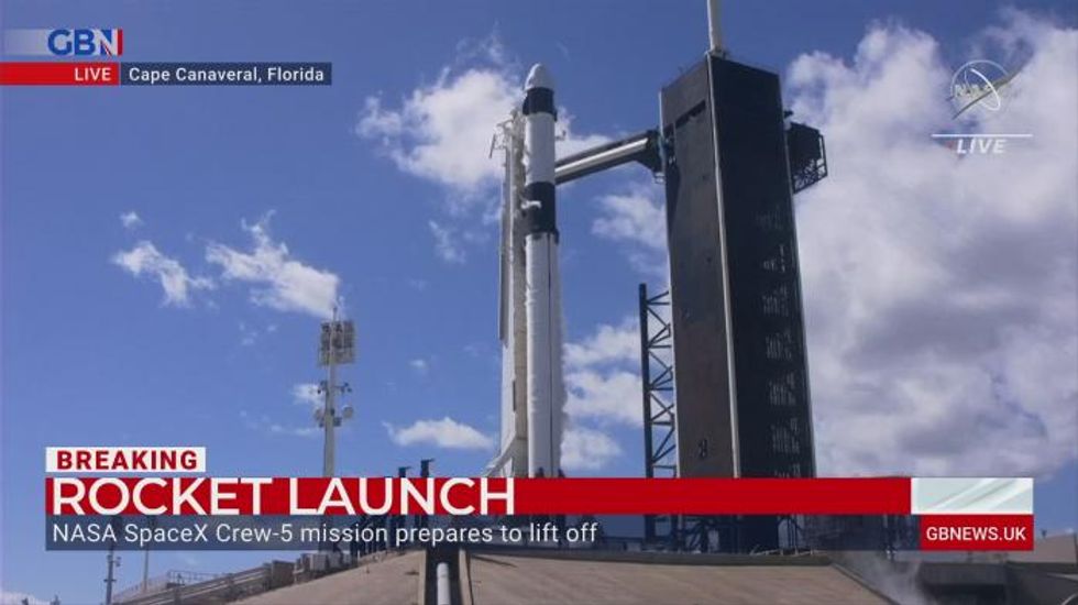 Elon Musk's SpaceX launches NASA crew headed to space station