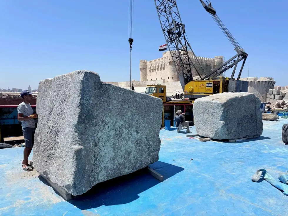 Lighthouse of Alexandria remains recovered