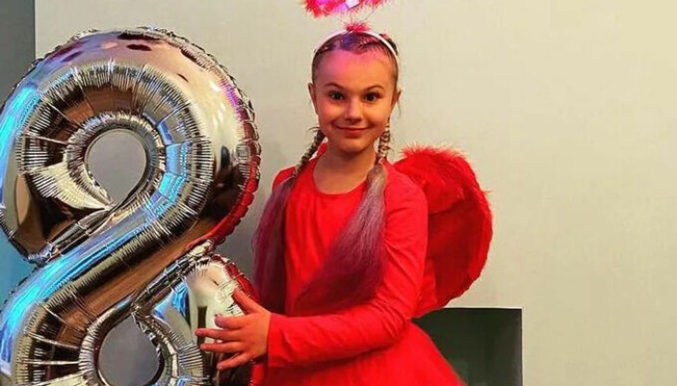 Lilia Valutyte, 9, died on Thursday
