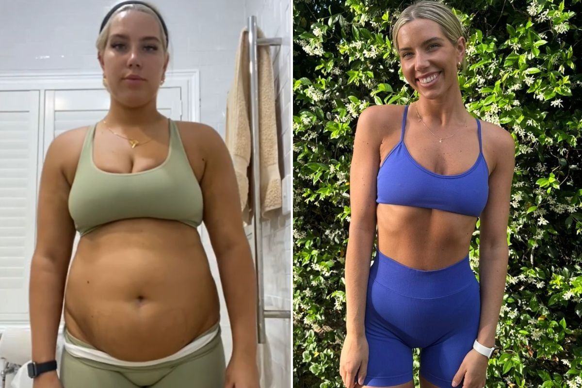 Liliana before and after