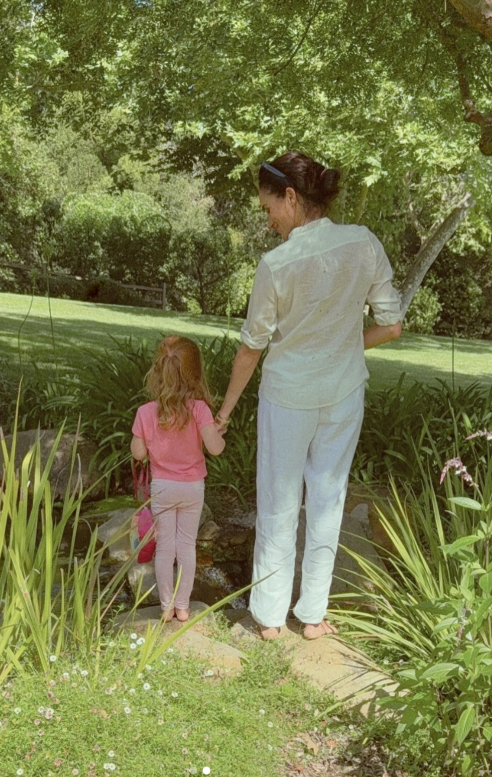 Lilibet and Meghan Markle