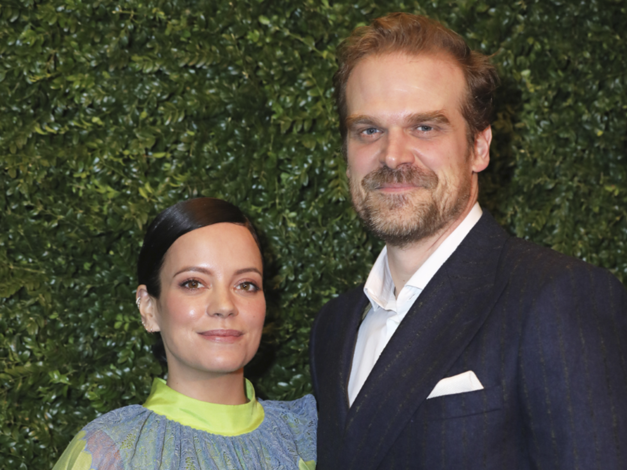 Lily Allen and David Harbour