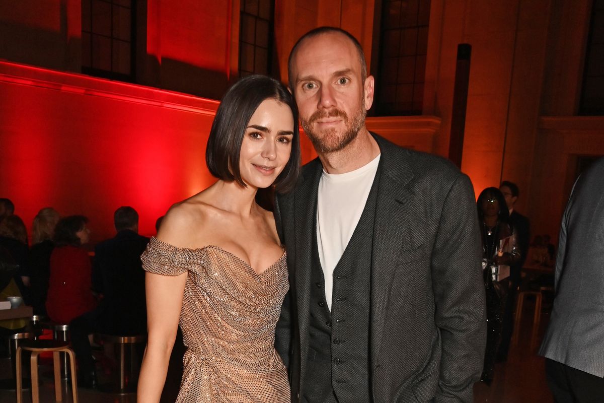 Lily Collins and Charlie McDowell