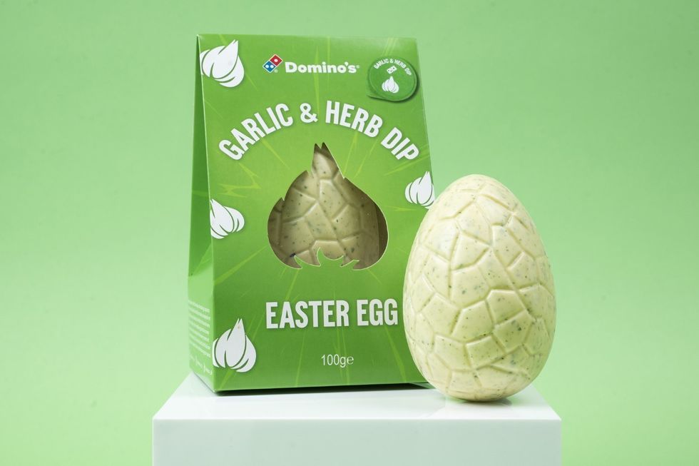 Limited edition Garlic and Herb dip Easter Egg