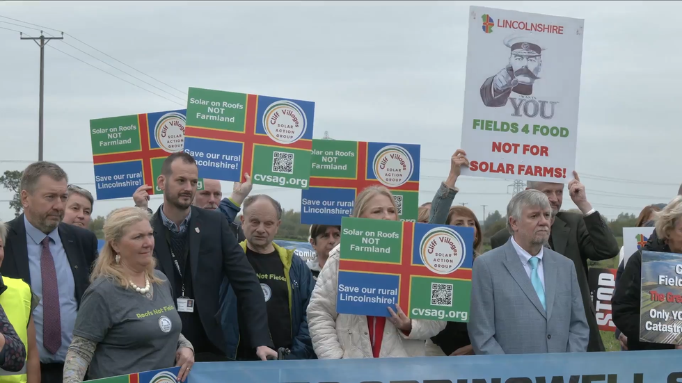 Lincolnshire protests