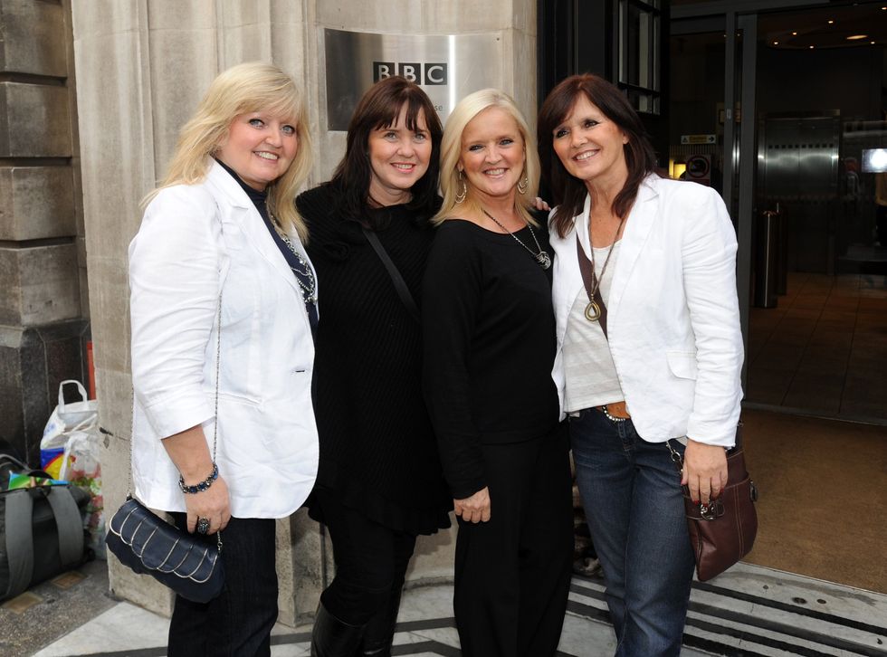 Linda, Coleen, Bernie and Maureen of the The Nolans