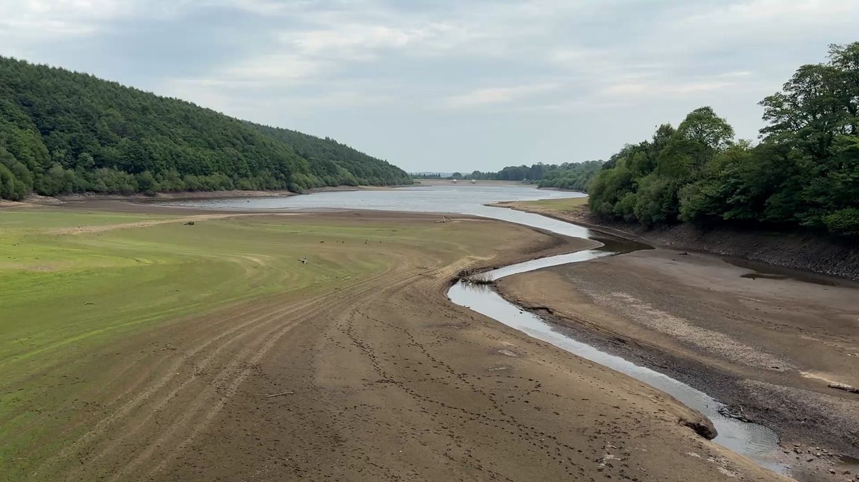Lindley Reservoir near Otley in West Yorkshire