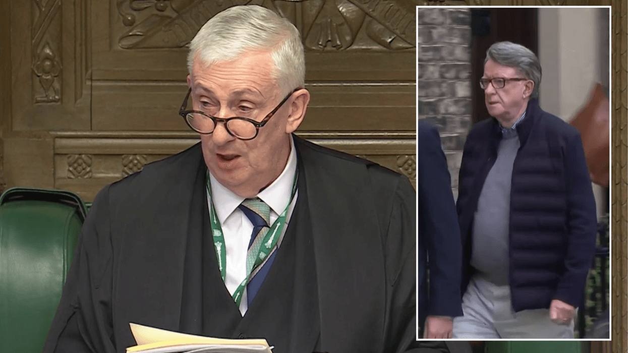 Lindsay Hoyle and Mandelson