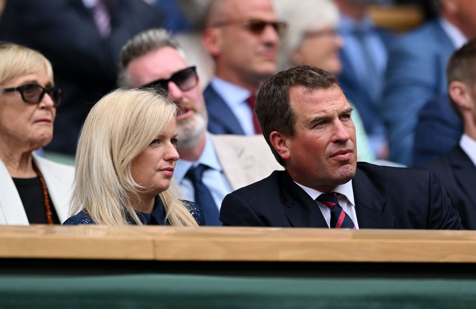 Lindsay Wallace and Peter Phillips