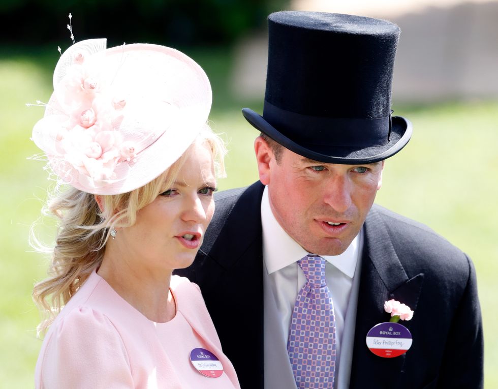 Lindsay Wallace and Peter Phillips