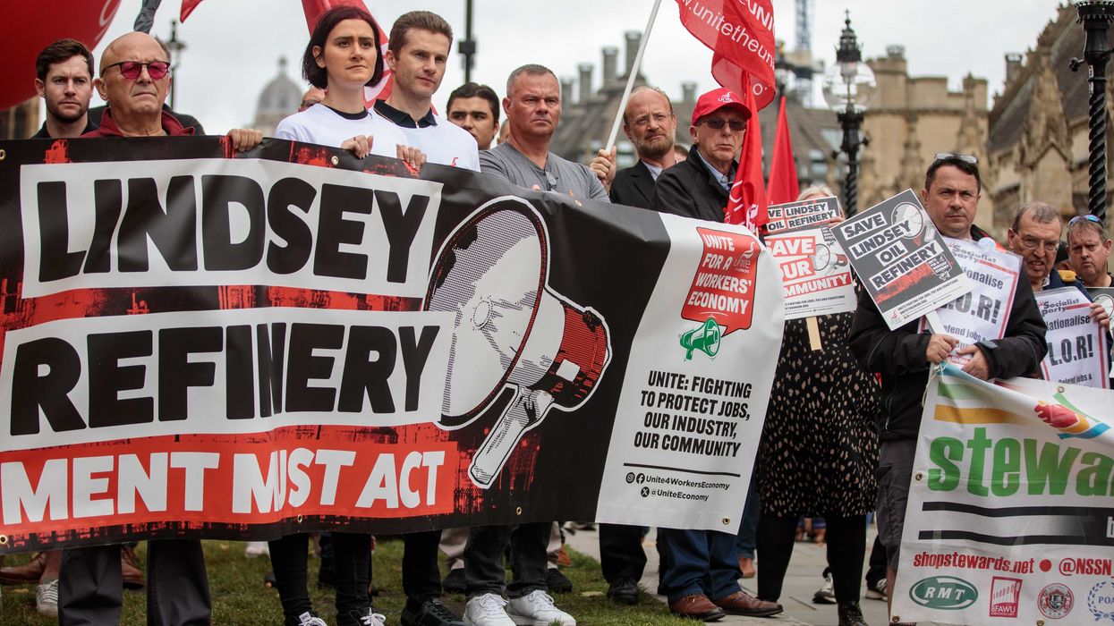 Lindsey oil refinery near Grimsby have been told they are being made redundant this morning, Unite officials have told GB News