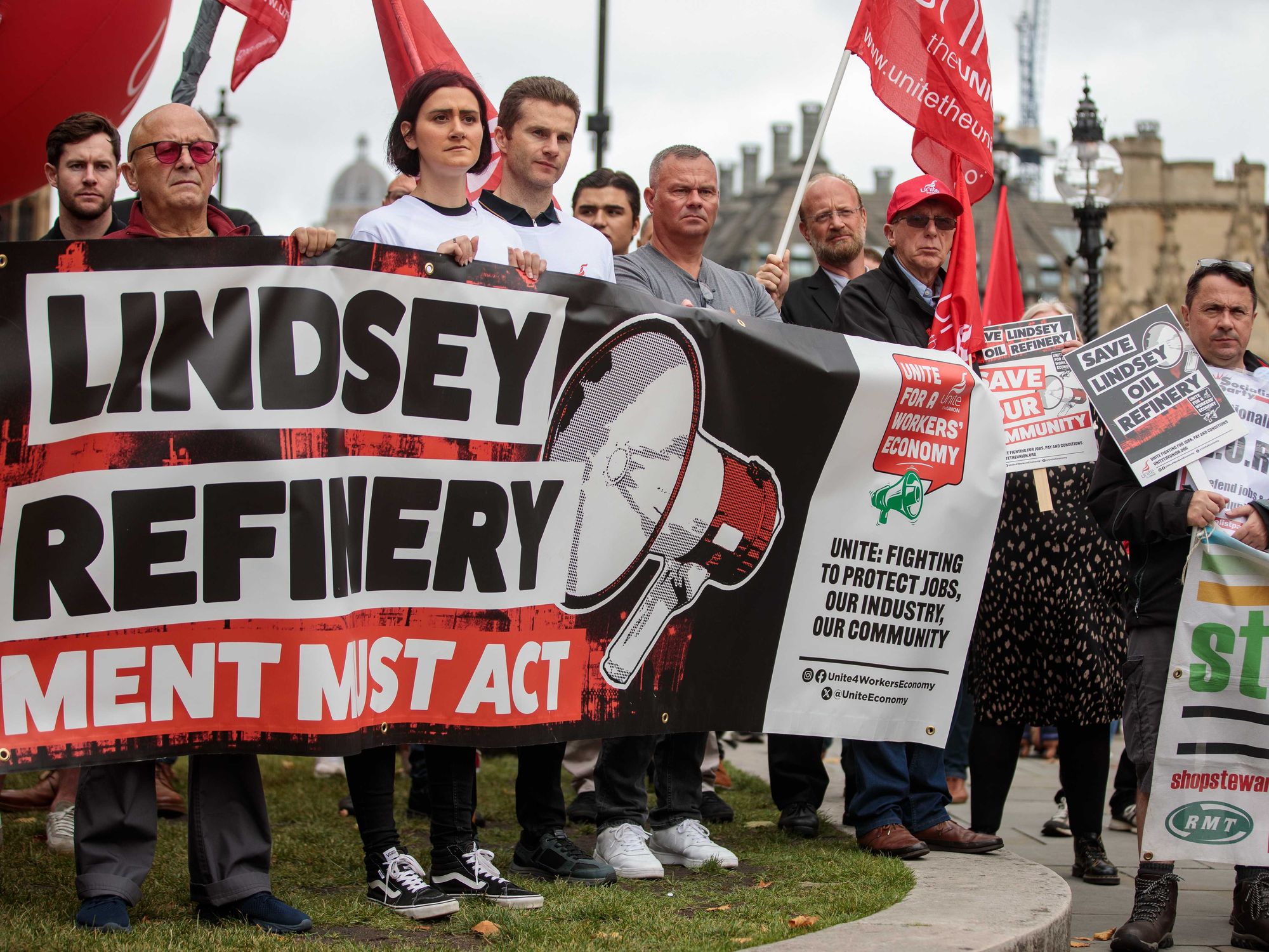 Lindsey oil refinery near Grimsby have been told they are being made redundant this morning, Unite officials have told GB News