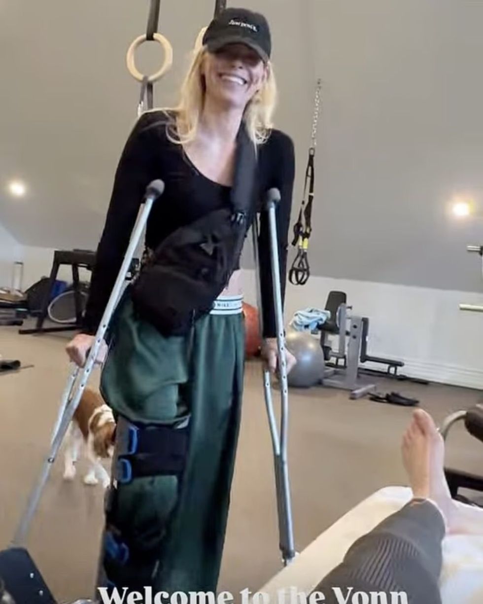 Lindsey Vonn shared footage of her injured sister on social media