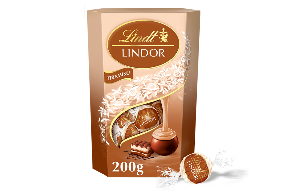 Lindt Lindor Tiramisu Milk Chocolate Truffles 200g