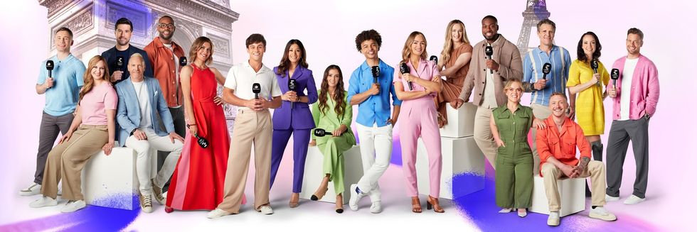 line up of presenters due to appear on eurosport channels and discovery plus subscription