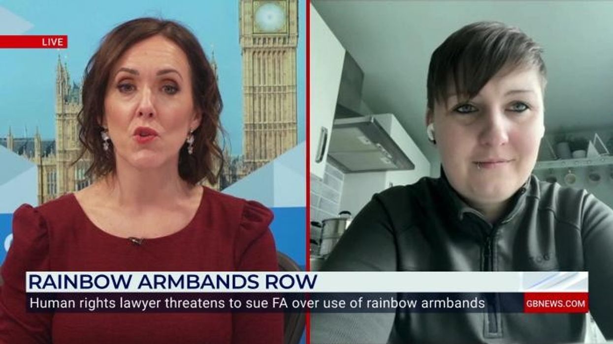 Protesters take to the streets outside BBC offices as broadcaster awards 'Women's Footballer of the Year' to player who failed to meet gender regulations over 'high testosterone'