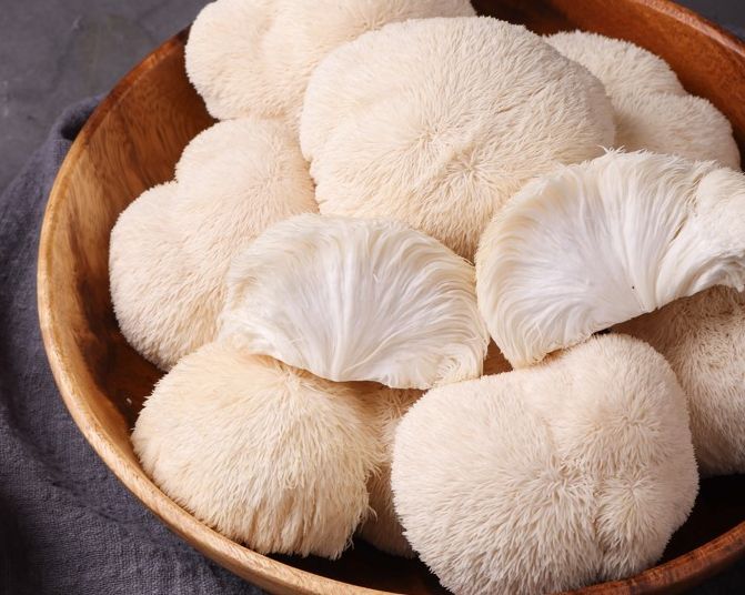 Lion's mane mushrooms