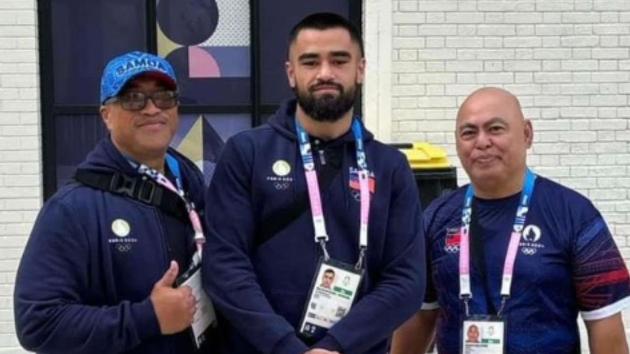 Lionel Elika Fatupaito (right) passed away at the age of 60