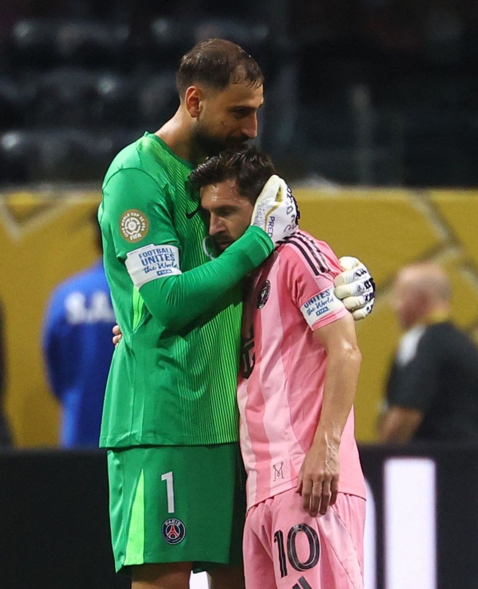 Lionel Messi, Gianluigi Donnarumma