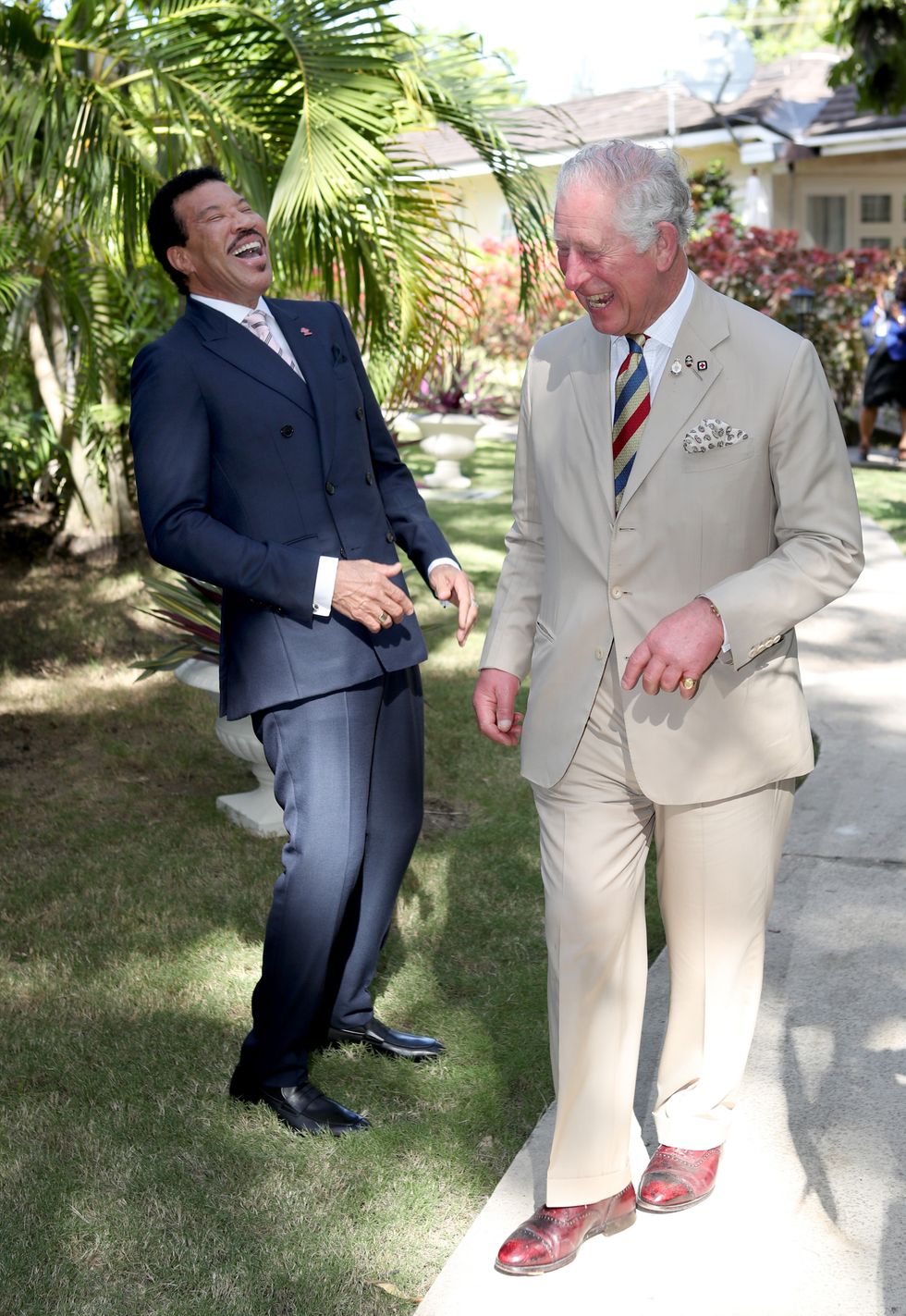 Lionel Richie and King Charles