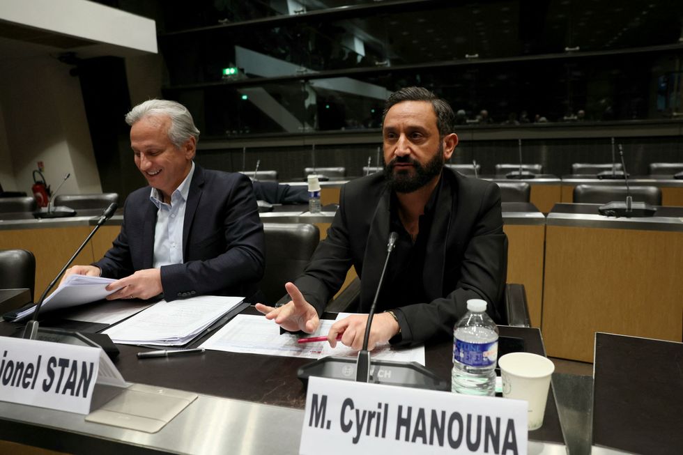 Lionel Stan and Cyril Hanouna