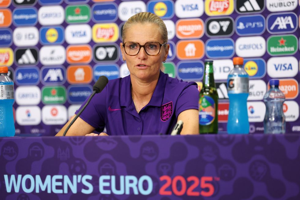 Lionesses Sarina Wiegman England Spain Euro 2025 final
