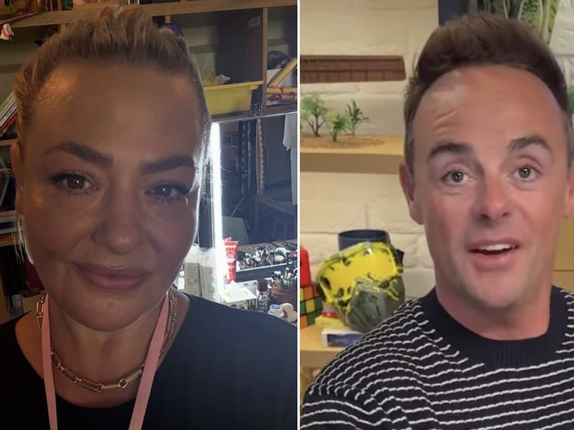 Lisa Armstrong and Ant McPartlin