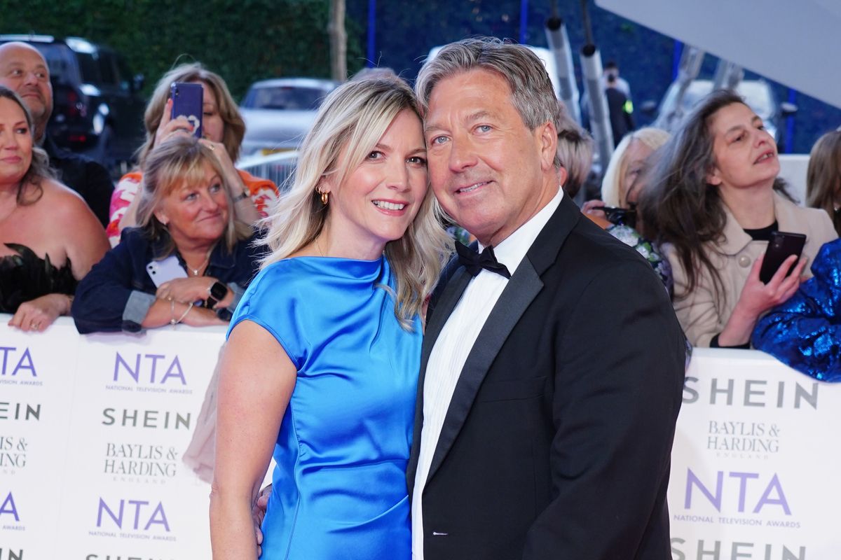Lisa Faulkner and John Torode