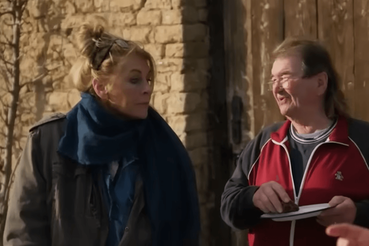 Lisa Hogan and Gerald Cooper