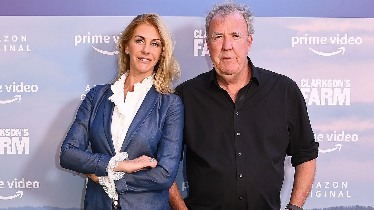 Lisa Hogan and Jeremy Clarkson