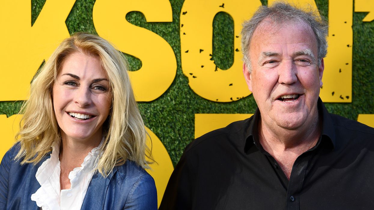 Lisa Hogan and Jeremy Clarkson